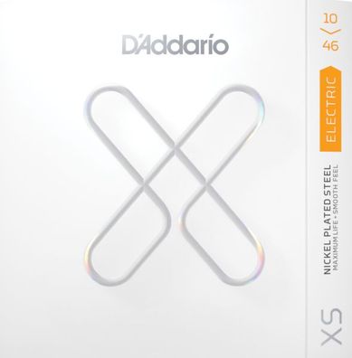 D'Addario XSE1046 - regular (010-046) - beschichtete Saiten für E-Gitarre