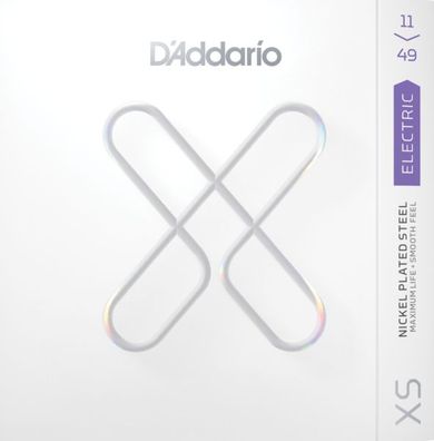 D'Addario XSE1149 - medium (011-049) - beschichtete Saiten für E-Gitarre
