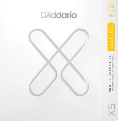 D'Addario XSE0946 - super light / regular (009-046) - beschichtete Saiten für E-Gitar
