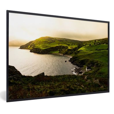 Poster - 90x60 cm - Ansichten über Irland