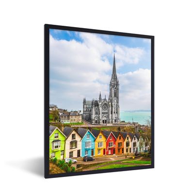 Poster - 30x40 cm - Kathedrale an der Küste