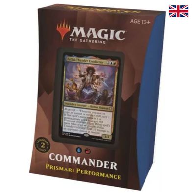 MTG Magic the Gathering - Strixhaven - Prismari Performance - 1 Commander Deck - ...