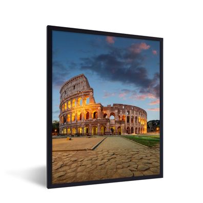 Poster - 30x40 cm - Italien - Rom - Theater