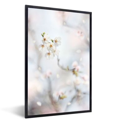 Poster - 20x30 cm - Sakura - Abstrakt - Farben