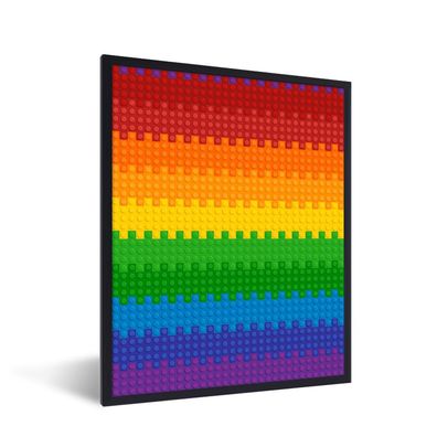Poster - 30x40 cm - Lego - Patoon - Regenbogen