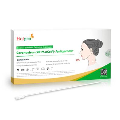 Hotgen Coronavirus (2019-nCov)-Antigentest- / Selbsttest / Einzelverpackt