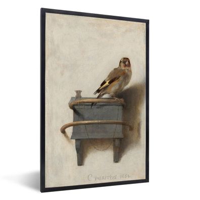 Poster - 40x60 cm - Der Stieglitz - Carel Fabritius