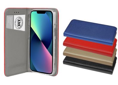 cofi1453® Buch Tasche "Smart" kompatibel mit iPhone 13 Handy Hülle Etui Brieftasch...