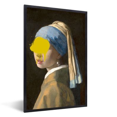 Poster - 20x30 cm - Mädchen mit Perlenohrring - Johannes Vermeer - Gemälde
