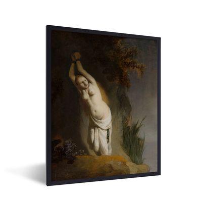 Poster - 30x40 cm - Andromeda - Rembrandt van Rijn