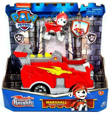Paw Patrol Rescue Knights Marshall Deluxe Vehicle