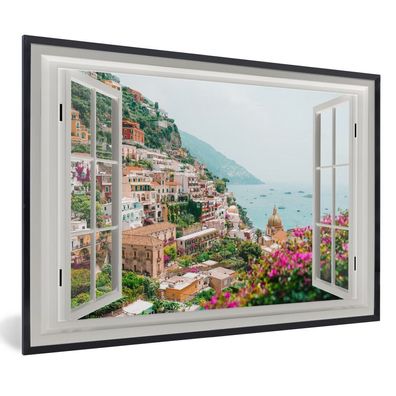 Poster - 60x40 cm - Ausblick - Feiertage - Wasser