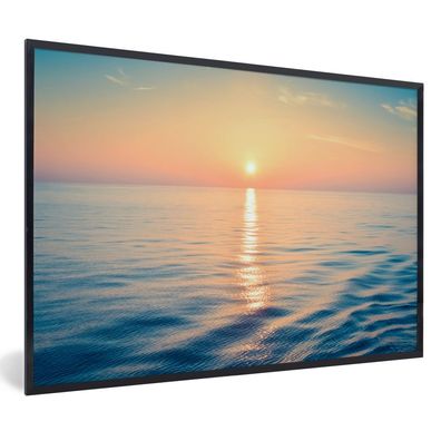 Poster - 90x60 cm - Sonne - Meer - Farben