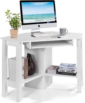 Schreibtisch Computertisch Eckschreibtisch Winkelschreibtisch Bürotisch 120x60x77cm