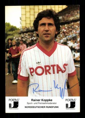 Rainer Koppke Autogrammkarte Original Signiert ## BC 189025