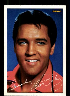 Elvis Presley Bravo Autogrammkarte Druck Unterschrift ## BC 190068