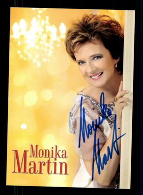 Monika Martin Autogrammkarte Original Signiert ## BC 189912
