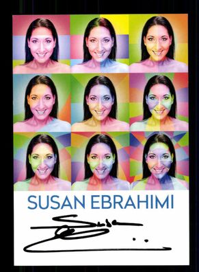 Susan Ebrahimi Autogrammkarte Original Signiert ## BC 190086
