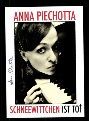 Anna Piechotta Autogrammkarte Original Signiert ## BC 190390