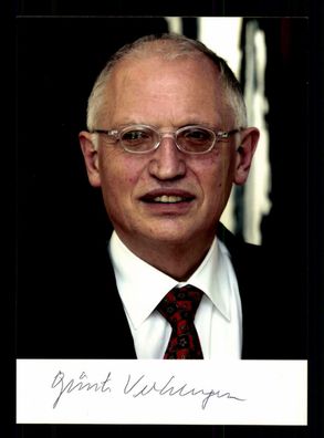 Günter Verheugen Foto Original Signiert # BC G 34778