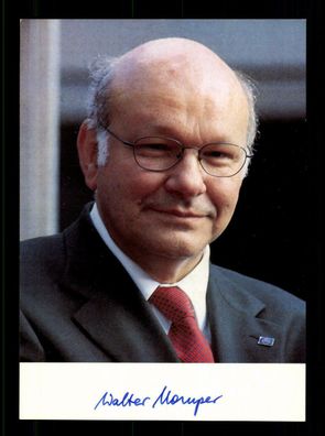 Walter Momper Bürgermeister von Berlin 1989-1991 Original Signiert # BC 189352