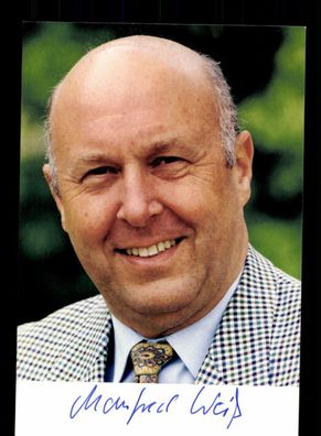 Manfred Weiß Autogrammkarte Original Signiert ## BC G 35094