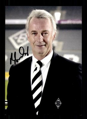 Rainer Bonhof Autogrammkarte Borussia Mönchengladbach 2013-14 Original Signiert