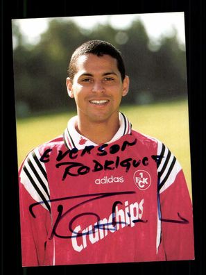 Ratinho Autogrammkarte 1 FC Kaiserslautern 1996-97 Original Signiert + 4