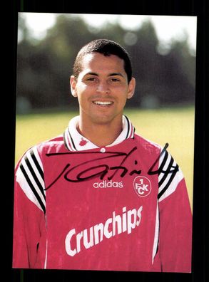 Ratinho Autogrammkarte 1 FC Kaiserslautern 1996-97 Original Signiert + 3