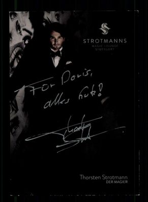 Thorsten Strotmann Autogrammkarte Original Signiert Zirkus ## BC 190463