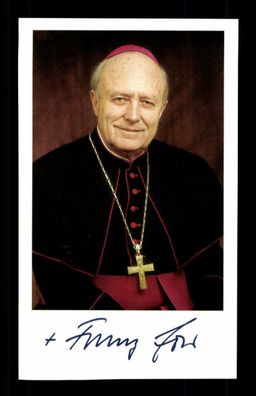 Franz Xaver Eder 1925-2013 1984-2001 Bischof von Passau Signiert ## BC 189500