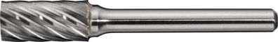 Frässtift ZYA INOX D.12mm Kopf-L.25mm Schaft-D.6mm HM Verz. Normal, fein PROMAT
