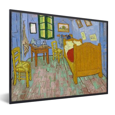 Poster - 40x30 cm - Schlafzimmer in Arles - Vincent van Gogh