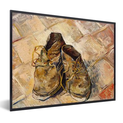 Poster - 40x30 cm - Schuhe - Vincent van Gogh