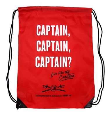 3x Captain Morgan Sporttasche Bag Tasche Rucksack Turnbeutel Beutel Sportbag ro