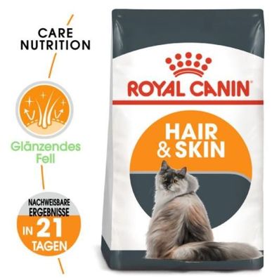 Royal Canin ¦ Hair & Skin Care - 2kg ¦ trockenes Katzenfutter