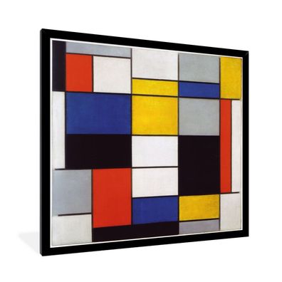 Poster - 40x40 cm - Komposition A - Piet Mondrian
