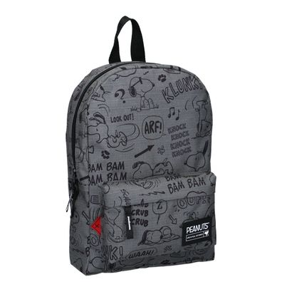 Peanuts Snoopy Rucksack Full Of Risks 33 cm grey bag backpack