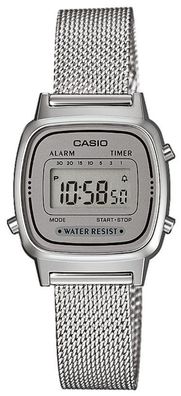 Casio Damenuhr Retro Damen Uhr LA670WEM-7EF Digitaluhr