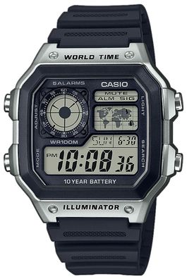 Casio Watch Digitaluhr Armbanduhr AE-1200WH-1CVEF