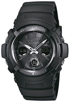 Casio Solaruhr Funk G-Shock Uhr AWG-M100B-1AER 20 Bar schwarz