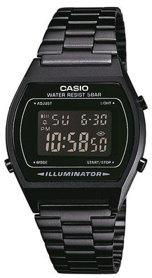 Casio Uhr Armbanduhr B640WB-1BEF Herrenuhr schwarz
