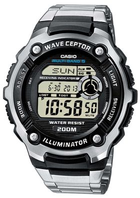 Casio Funkuhr Herrenuhr WV-200RD-1AEF Digital Armbanduhr