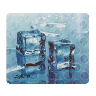 LogiLink 3D Design Mauspad Ice Cube Mousepad Gamer Mouse Maus Pad Abwaschbar