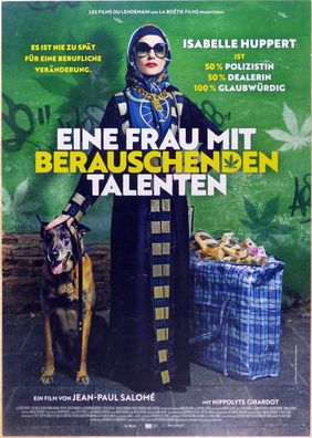 Eine Frau mit berauschenden Talenten - Original Kinoplakat A1 -I. Huppert- Filmposter