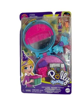 Polly Pocket Spielset Clip And Comb Haarspass Geburtstag neu OVP