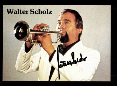 Walter Scholz Autogrammkarte Original Signiert + M 8390