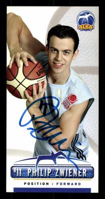 Philip Zwiener Autogrammkarte Original Signiert Baskettball + G 35288