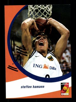 Steffen Hamann Nationalmannschaft Original Signiert Basketball + 221370