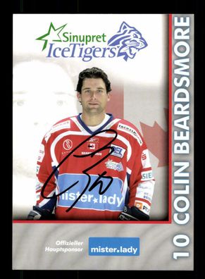 Colin Beardsmore Nürnberger Ice Tigers 2007-08 Original Signiert + A 221966